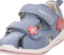 Superfit Boomerang Sandaler, Blå/Pink