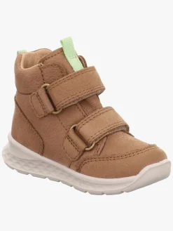 Superfit Breeze Mid GTX Sneakers, Brown/Light Green