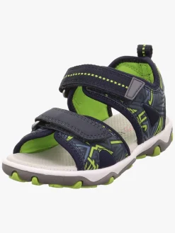 Superfit Mike 3.0 Sandaler, Blå/Lysegrøn