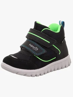 Superfit Sport7 Mini GTX Sneakers, Black/Light Green