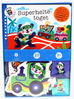 Superheltetoget - Bog med puslespil