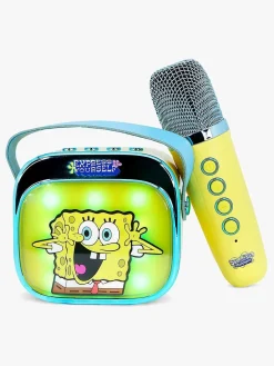 SvampeBob Firkant Popsing Karaokesæt med LED-lys