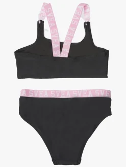 Svea Sporty Bikini, Black
