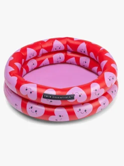 Swim Essentials Badebassin 60 cm, Hearts Red