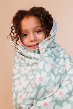 Swim Essentials Badehåndklæde, Florish Green