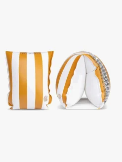 Swim Essentials Badevinger, Flow Brown/White