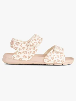 Swim Essentials Sandaler, Beige Leopard