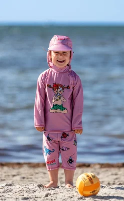 Swimpy Pippi UV-Sæt 3 Dele, Pink