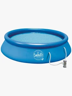 Swing Pools poolsæt 244x76 cm, Blå