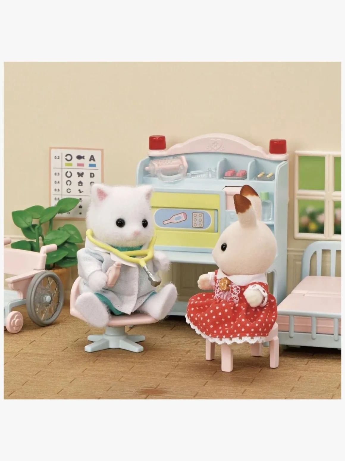 Sylvanian Families Dukkehustilbehør med Lægefigur