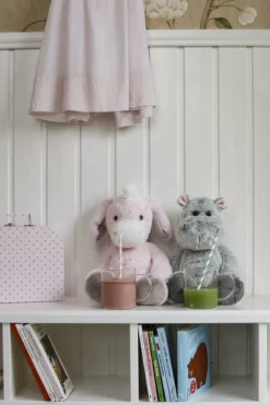 Teddykompaniet Flodhest Meleret 38 cm, Pistage