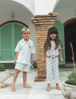 That's Mine Isa Shorts, Blue Stripe