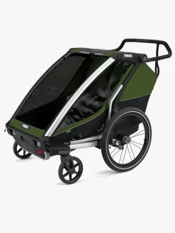 Thule Chariot Cab 2 Cykelanhænger, Cypress Green