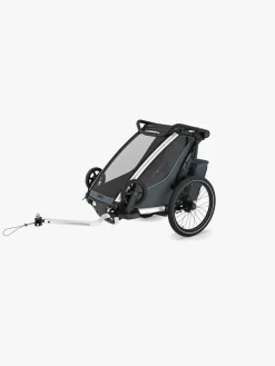 Thule Chariot Cross 1 Cykelanhænger inkl. Skisæt, Dark Slate G3