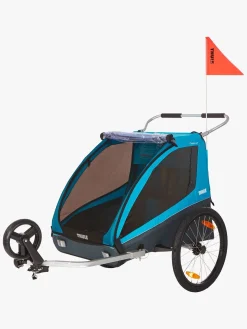 Thule Coaster XT Cykelanhænger inkl. Gåturssæt, Blue