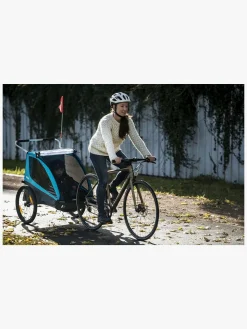 Thule Coaster XT Cykelanhænger inkl. Gåturssæt, Blue