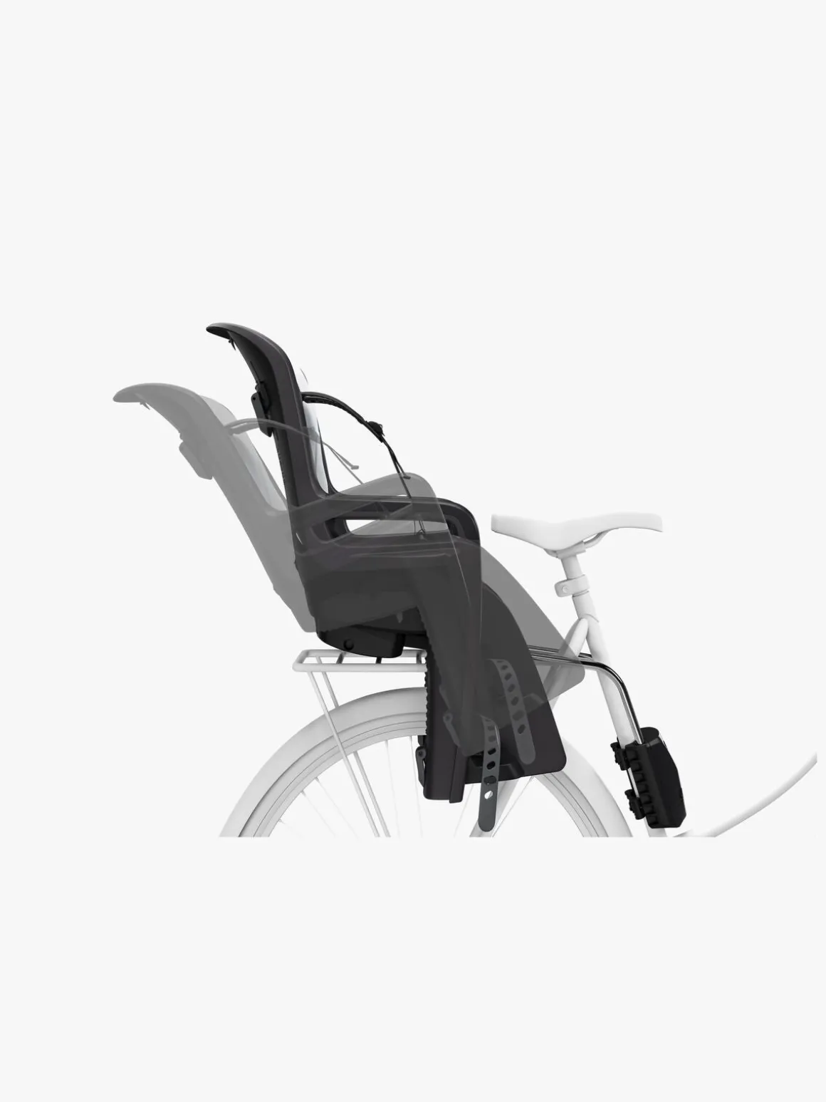 Thule Ride Along 2 Frame Mount Cykelstol, Dark Gray