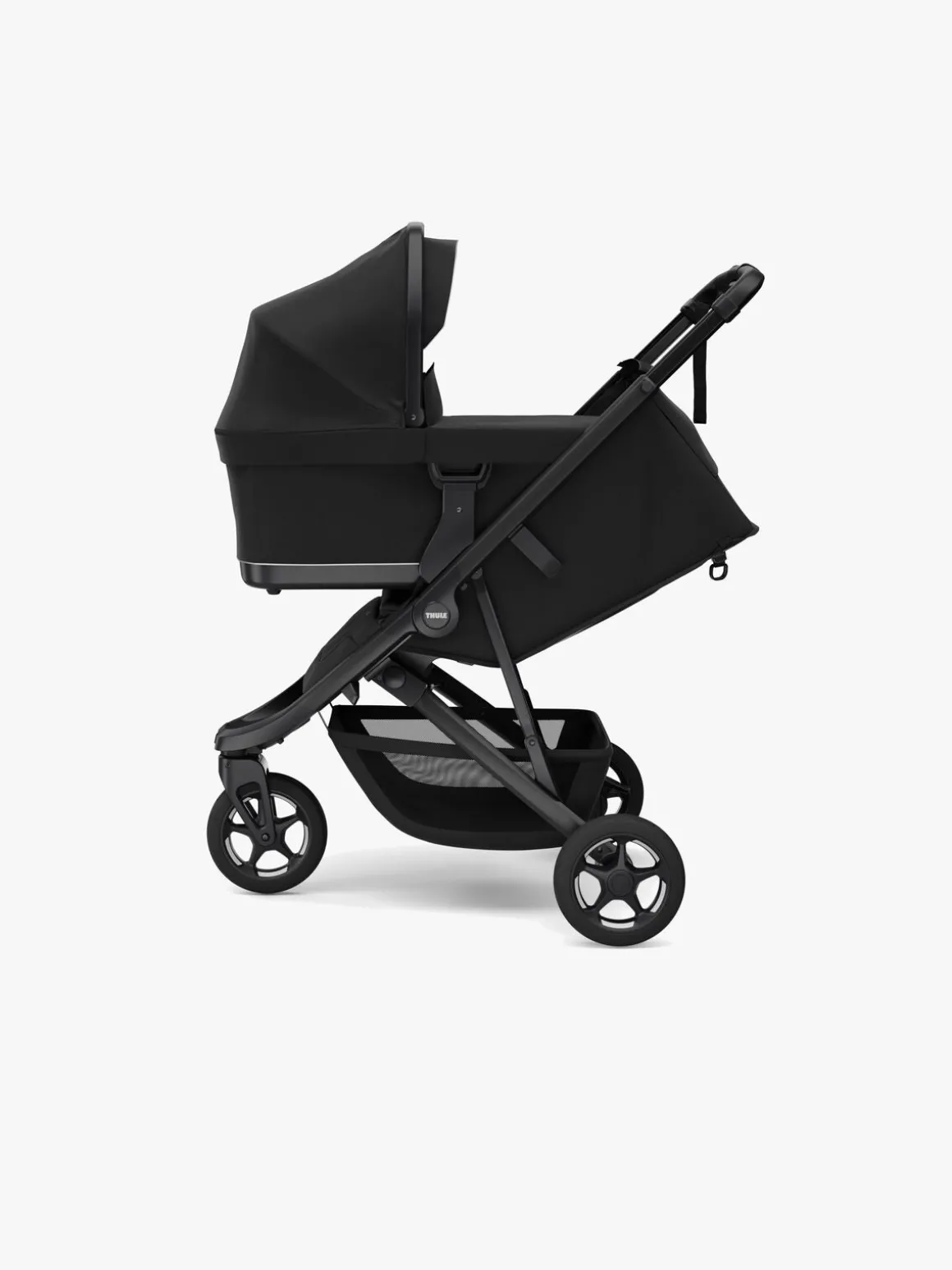 Thule Spring 2 Klapvogn, Black/Black