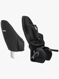 Thule Yepp 2 Maxi Rack Mount Cykelstol inkl. Regnslag, Sort
