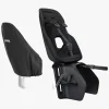 Thule Yepp Nexxt 2 Maxi Rack Mount Cykelstol inkl. Regnslag, Midnight Black