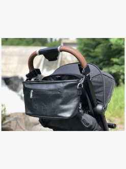 Tinkafu Tiny Tinkabag Organizer, Sort PU-læder