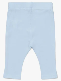 Tiny Treasure Lexi Leggings 2-pak, Blue/Flamingo