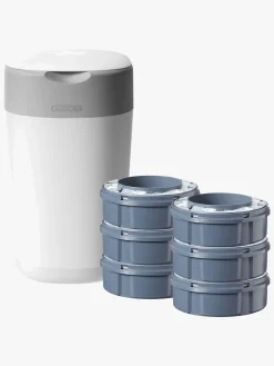 Tommee Tippee Sangenic Twist & Click inkl. 6 Refill, Hvid