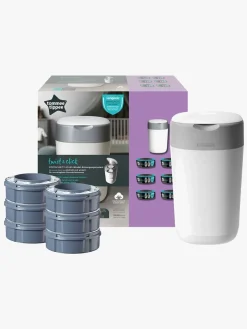 Tommee Tippee Sangenic Twist & Click inkl. 6 Refill, Hvid