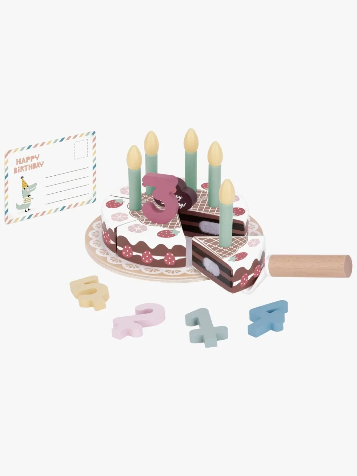Tooky Toy Fødselsdagskagesæt