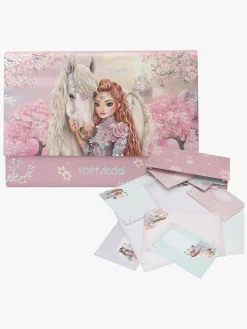 TOPModel Brevpapir i Mappe Viva Violet