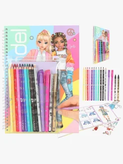 TOPModel Designbog med Farveblyanter