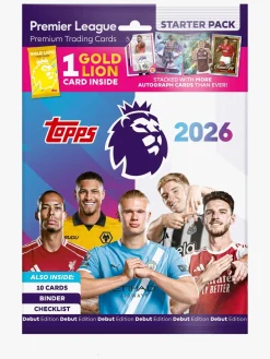 Topps Premier League Samlekort Startpakke 10 Stk.