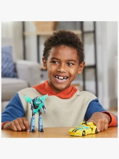 Transformers EarthSpark Cyber-Combiner Figursæt Bumblebee & Mo Malto