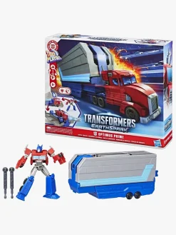 Transformers EarthSpark Optimus Prime-figur med Anhænger