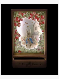 Trousselier Stor Dansende Spilledåse & Natlampe Peter Kanin, Jordbær