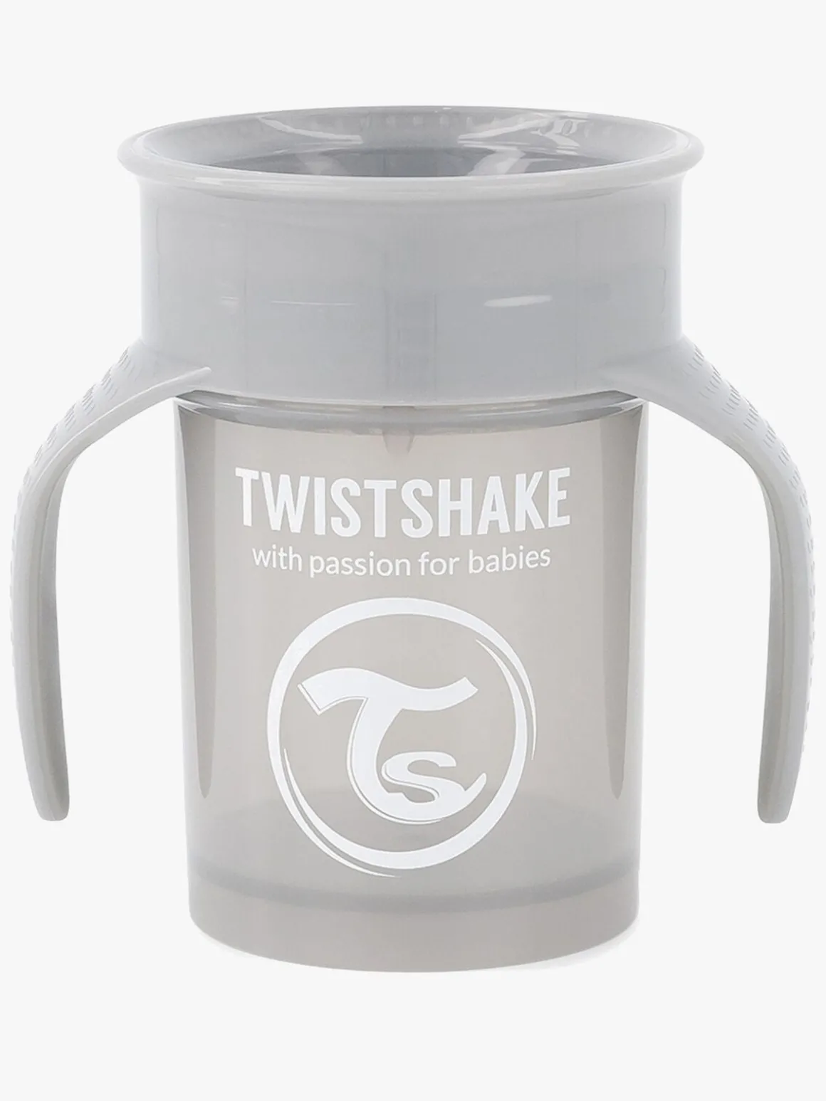 Twistshake 360 Øvekop, Pastel Grey