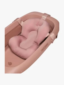 Twistshake Limited Edition Badekar inkl. Badestøtte & Skyllekande, Faded Pink