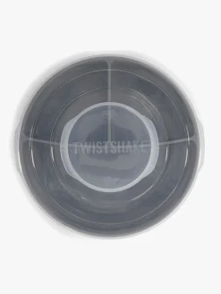 Twistshake Opdelt Tallerken m. Låg, Grå