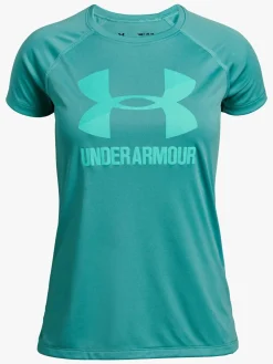 Under Armour Big Logo Tee Solid SS Træningstrøje, Shamrock
