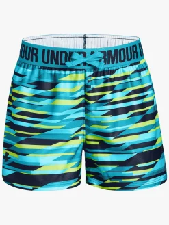 Under Armour Printed Play Up Shorts, Academy