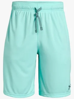 Under Armour Prototype Wordmark Shorts, Neo Turquoise