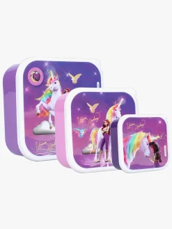 Unicorn Academy 3 in 1 Madkasse Fresh Bites, Lilla