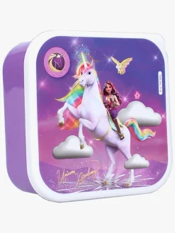 Unicorn Academy 3 in 1 Madkasse Fresh Bites, Lilla