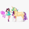 Unicorn Academy Figursæt Ava & Plant Magic Leaf