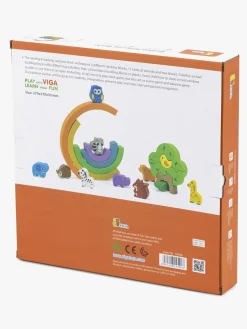 VIGA Stableklodser Regnbue 19 Dele