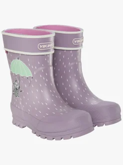 Viking Alv Jolly Mumitroldene Gummistøvler, Lilac