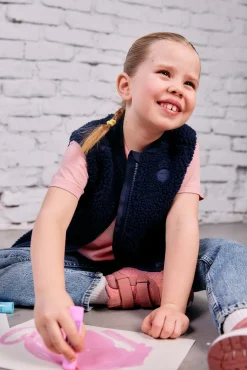 Viking Bouncy Glitter Mid 2V WP Sneakers, Pink