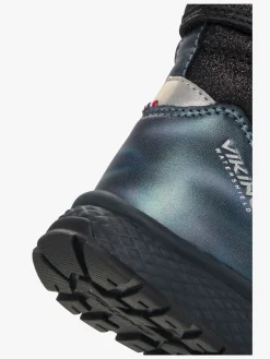 Viking Equip Glitter Pull-On WP Vinterstøvler, Sort