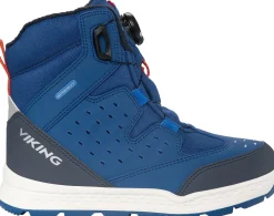 Viking Espo WP BOA Vinterstøvler, Blue/Rust