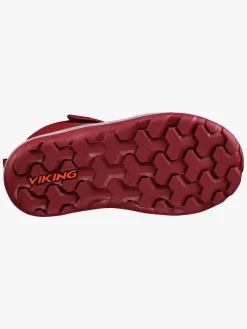 Viking Hernes GTX Vinterstøvler, Dark Red/Red